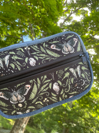 UPCYCLED BELT BAG - Ferns & Moths