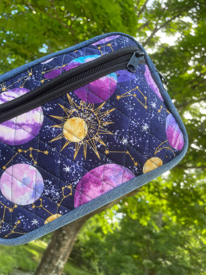 UPCYCLED BELT BAG - Celestial